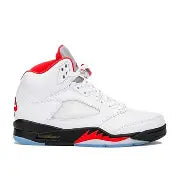 Air Jordan 5 Fire Red Black Tongue GS